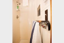 Mens dorm - Shower at our Colorado Springs hostel