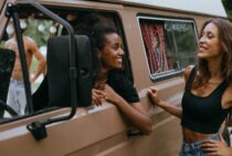 Glamping Colorado Springs, camper van parking near Garden of the Gods