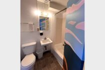 Bathroom in Female Dorm with Tub/Shower Combo